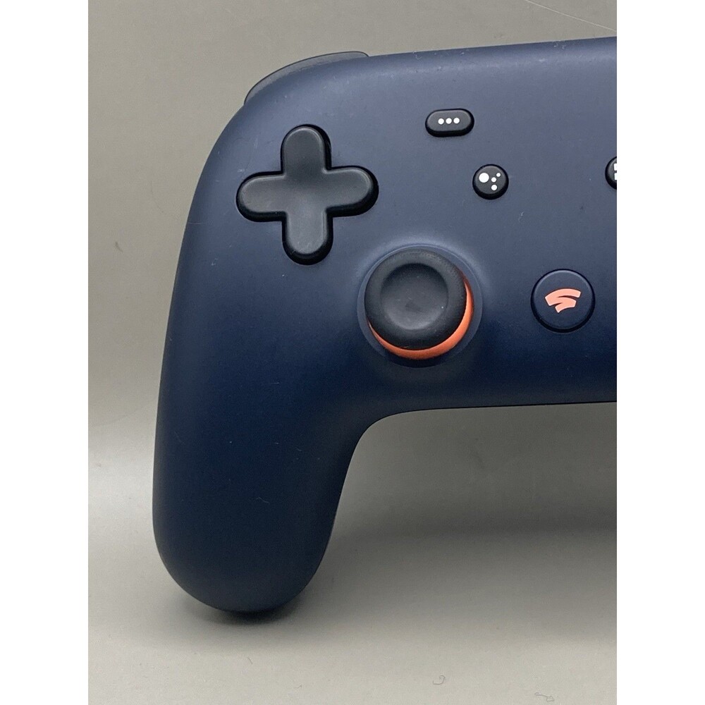 Google Stadia Blue Orange PC Universal Bluetooth Game Controller *Tested* - Picture 2 of 10